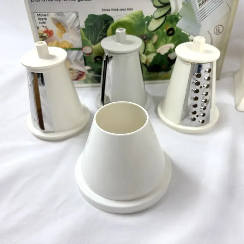 VTG Presto Professional Salad Shooter Model 02970 Electric Slicer Shredder